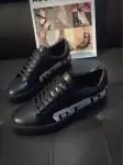 burberry femmes chaussures salmond check italy graffiti leather chaussures black